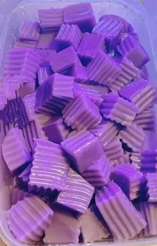 Hình ảnh pudding khoai môn 