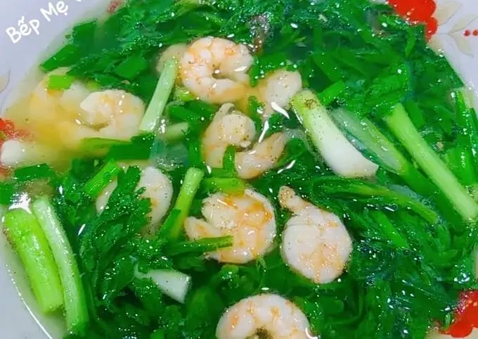 Hình ảnh Canh tần ô tôm - chén
