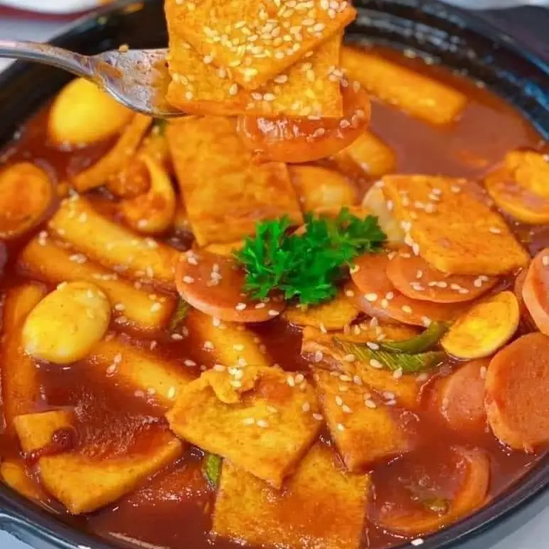 Hình ảnh Tokbokki nấu sẵn