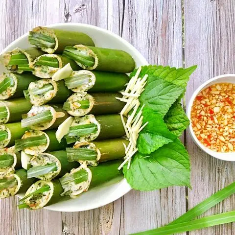 Hình ảnh Chả ốc ống lam