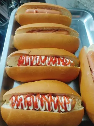 Hình ảnh hotdog không rau 23k