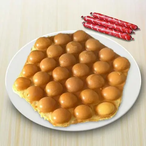 Hình ảnh Bánh Trứng Full Xúc Xích