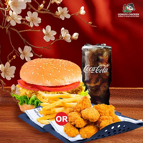 Hình ảnh Combo Burger Gà