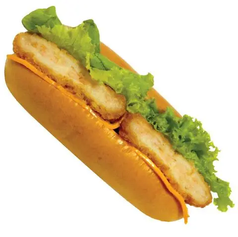 Hình ảnh HotDog Tôm Phô Mai nướng