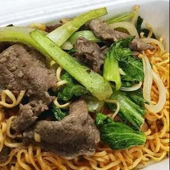 Hình ảnh mì xào bò 