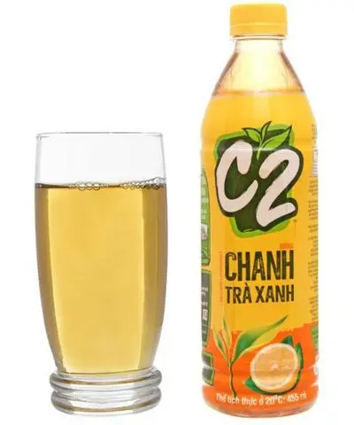 Hình ảnh C2 trà chanh - chai 455ml