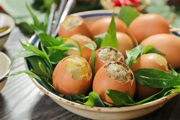 Hình ảnh Hột gà nướng - 2 hột