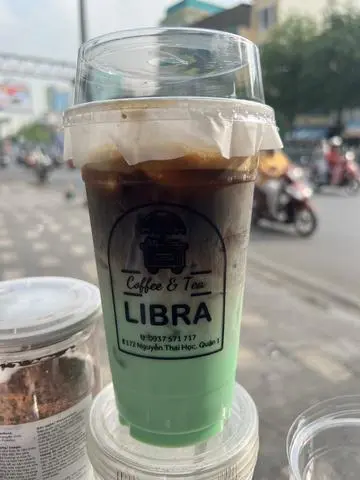 Hình ảnh Sữa tươi bạc hà cafe - size L