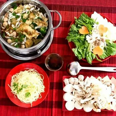 Hình ảnh Lẩu tiêu xanh chay