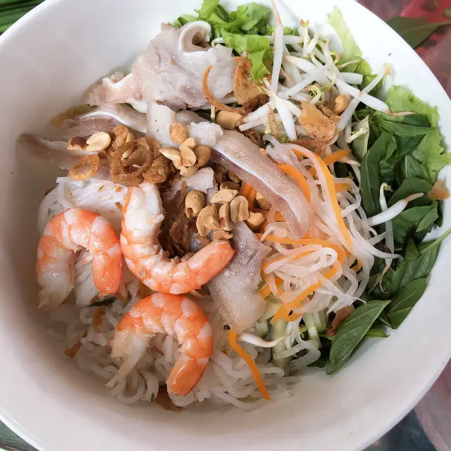 Hình ảnh Bún mắm nêm tôm - thịt - tai heo