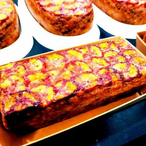 Hình ảnh Bánh chuối nướng size nhỏ ăn lạnh ngon nha