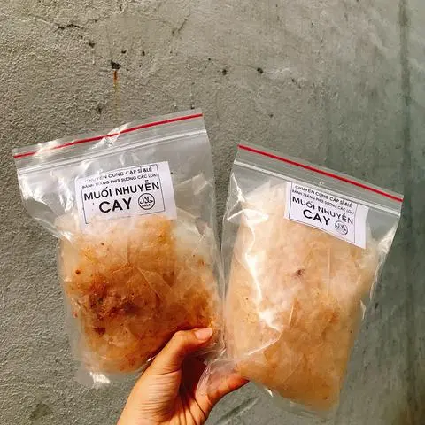 Hình ảnh Bánh Tráng Muối Cay