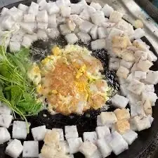 Hình ảnh Bột khoai môn chiên bò