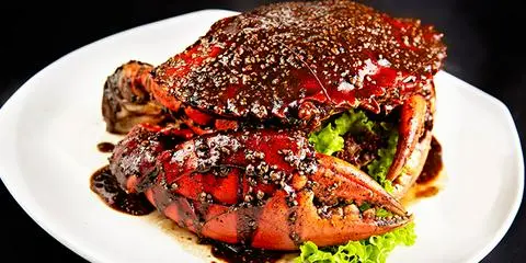 Hình ảnh Cua Sốt Tiêu Đen bestseller quán 