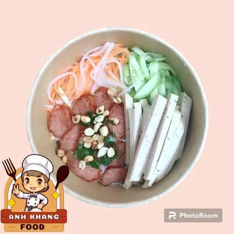Hình ảnh BÚN NEM NƯỚNG-CHẢ LỤA