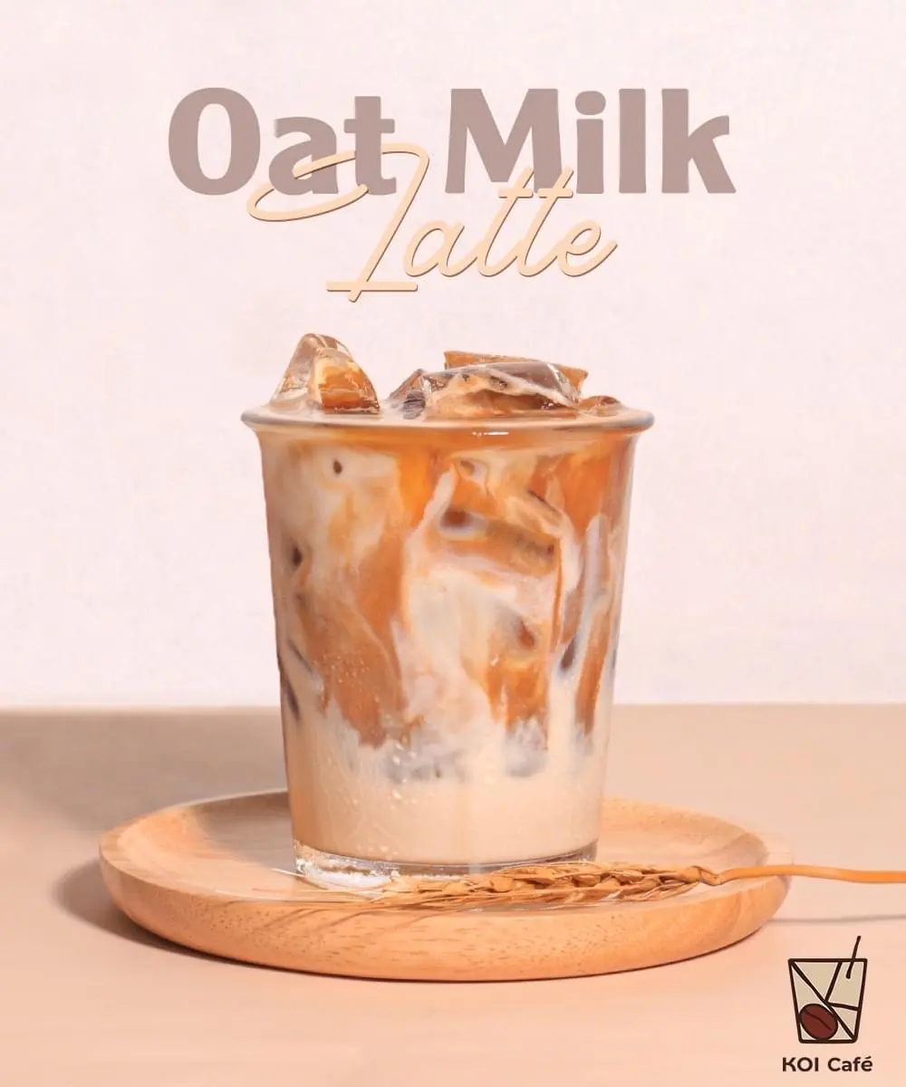 Hình ảnh cafe sữa yến mạch