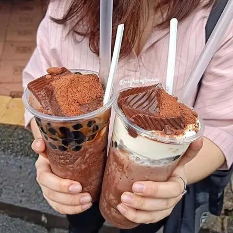 Hình ảnh Milo dầm trân châu pudding