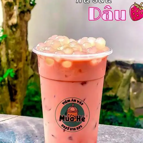 Hình ảnh Trà sữa dâu trân châu
