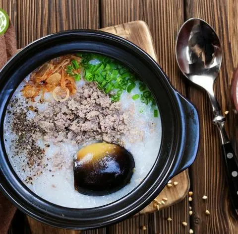 Hình ảnh Cháo thịt bằm bắc thảo 