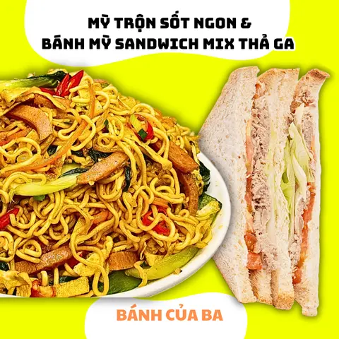 Hình ảnh Bánh Mỳ Sandwich & Mỳ Trộn ĐẶC BIỆT  