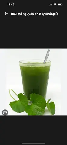 Hình ảnh Rau má nguyên chất 