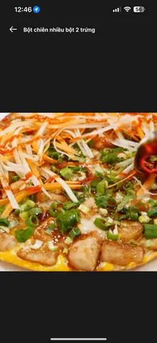 Hình ảnh Bột chiên nhiều bột 2 trứng