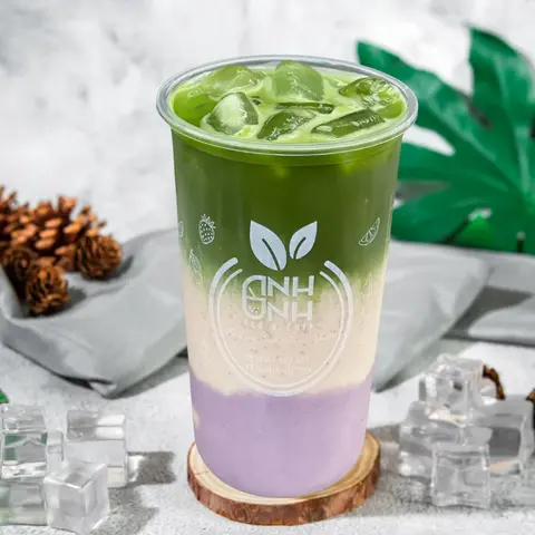 Hình ảnh Matcha Latte Khoai Môn (Size L)