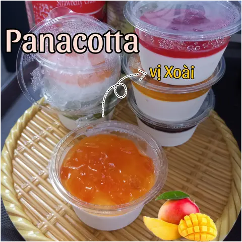Hình ảnh Pannacotta vị Xoài 