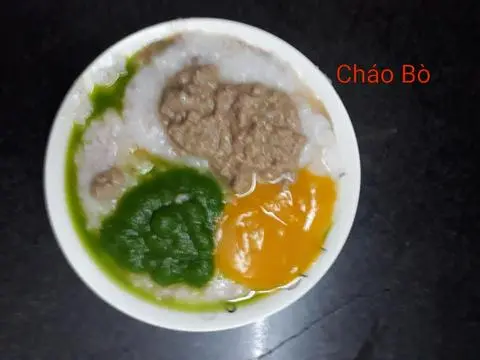 Hình ảnh Cháo Dinh Dưỡng Bò Size SS - cho trẻ em