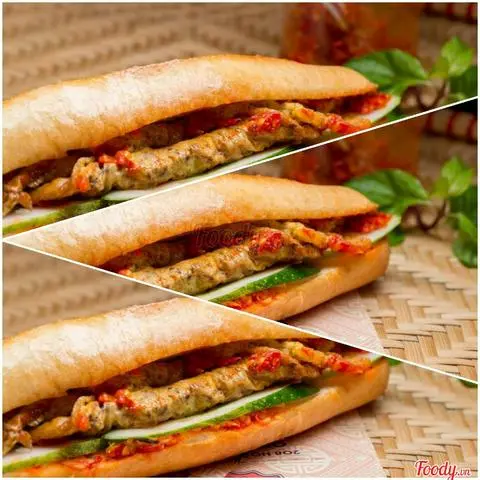 Hình ảnh Bánh Mỳ Pate Trứng