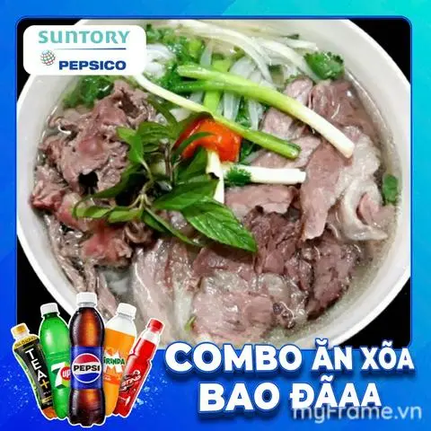 Hình ảnh Combo Phở Thập Cẩm + Nước Ngọt SPVB