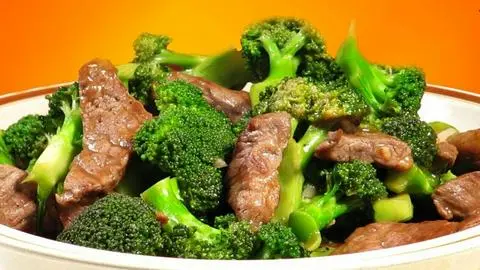 Hình ảnh Bò xào bông cải