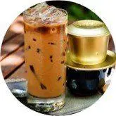Hình ảnh Cà phê sữa pha phin