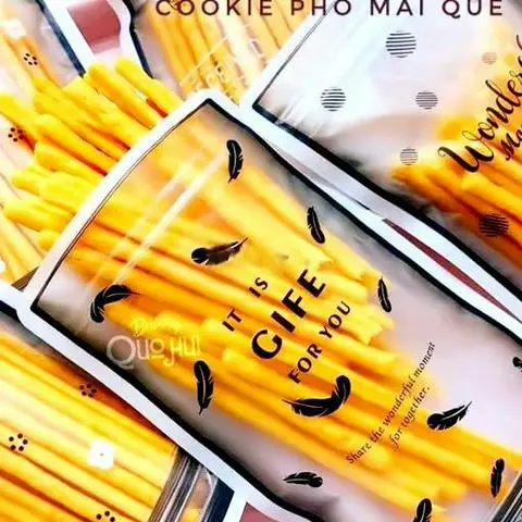 Hình ảnh Bánh phô mai que - bánh quy cookie phô mai que