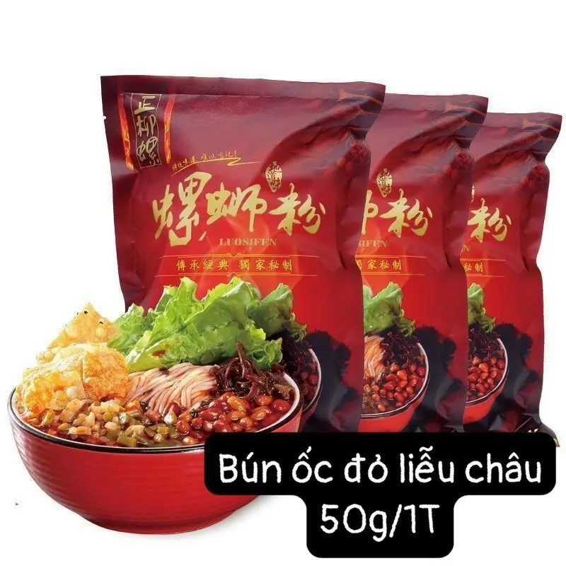 Hình ảnh 1 Gói Bún Ốc Liễu Châu-305g( tự nấu)
