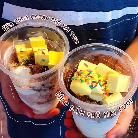 Hình ảnh Milo dầm trân châu phô mai tươi
