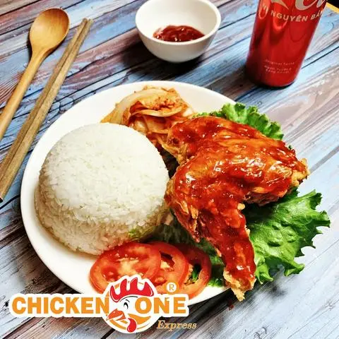 Hình ảnh Cơm Cánh Sốt Hàn Quốc