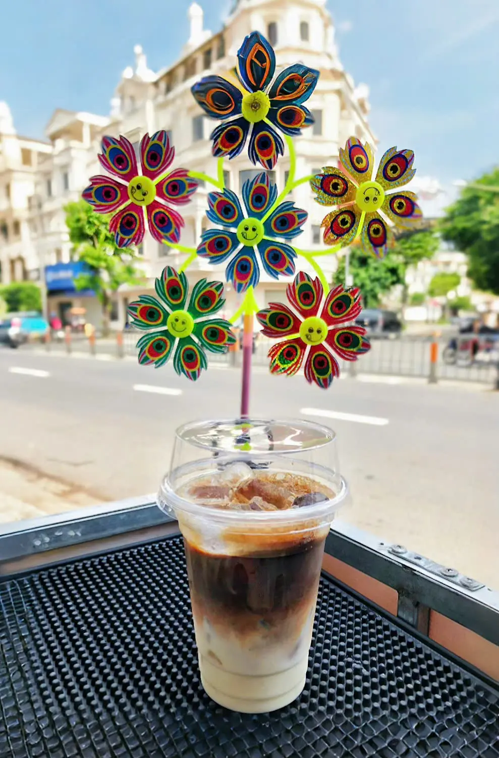 Hình ảnh Sữa tươi hạnh nhân cà phê