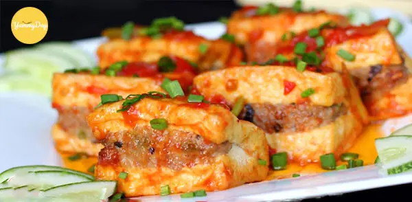 Hình ảnh Cơm Đậu Hủ Dồn Thịt 