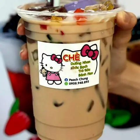 Hình ảnh Trà sữa dưa hấu thập cẩm