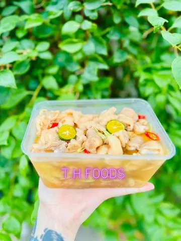 Hình ảnh Chân Gà RX Ngâm Sả Tắc Hộp Lớn + Tặng Coca