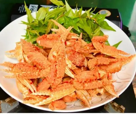 Hình ảnh càng ghẹ rang muối 