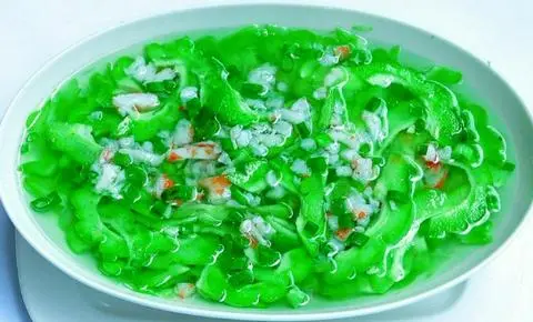 Hình ảnh Canh Khổ Qua nấu Tôm
