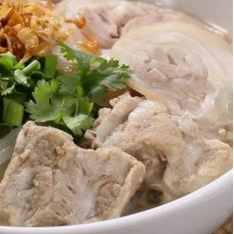 Hình ảnh bánh canh chả cá sườn non