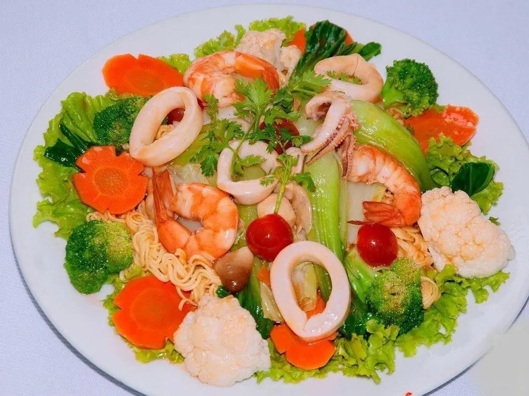 Hình ảnh Mì xào hải sản