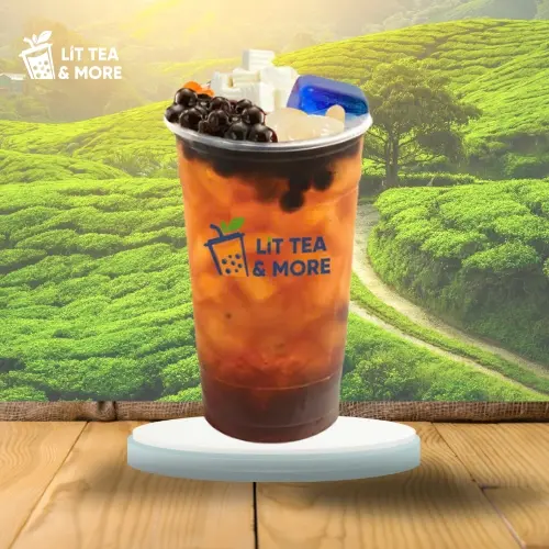 Hình ảnh Hồng Trà Full Topping (5 Loại)