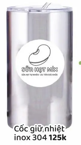 Hình ảnh Cốc Giữ Nhiệt Inox 304