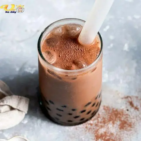 Hình ảnh trà sữa sôcôla 