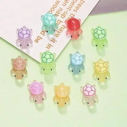 Hình ảnh 10 túi mù tự xé rùa mini phát sáng tặng 1
