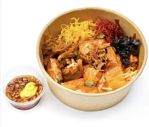 Hình ảnh Bánh Tráng Cuốn Thập Cẩm